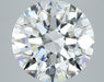 3.01ct Round H VVS2 Natural Diamond