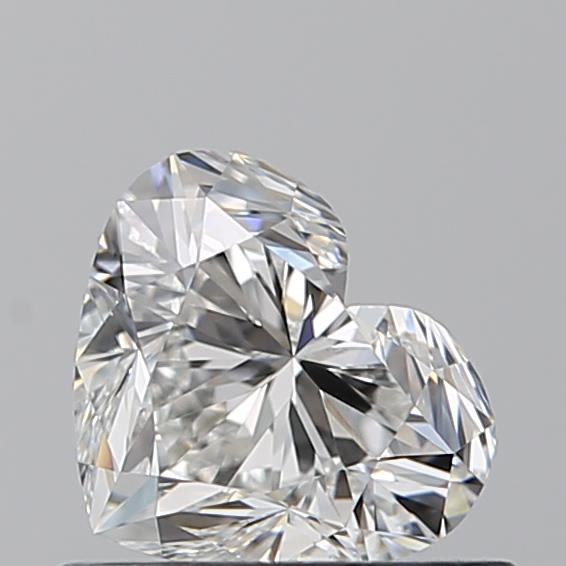 0.700 G VVS2 Virtual Selection Heart Diamond