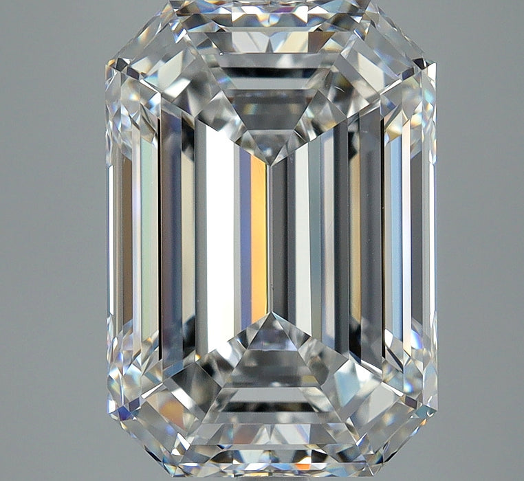 7.07ct Emerald F VS2 Natural Diamond