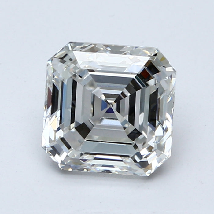 2.57000 D VVS2 BG Select Lab Grown Asscher Diamond