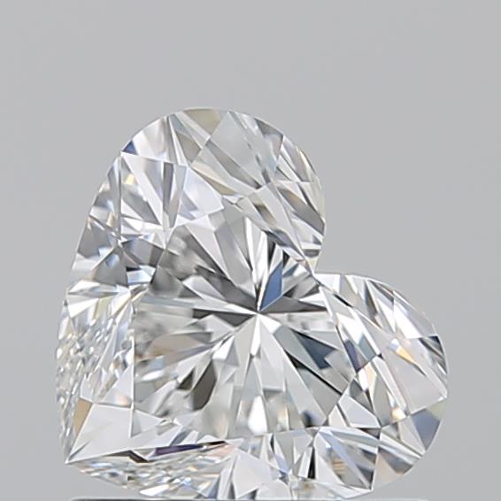 1.010 F VVS2 Virtual Selection Heart Diamond