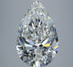 2.80ct Pear F VS1 Natural Diamond