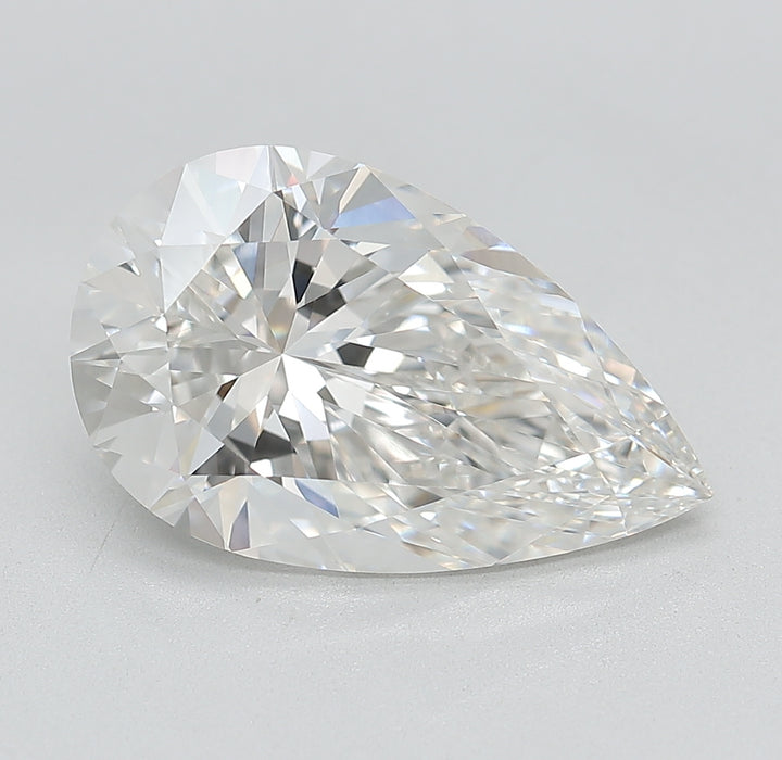 4.90000 F VVS2 BG Select Lab Grown Pear Diamond