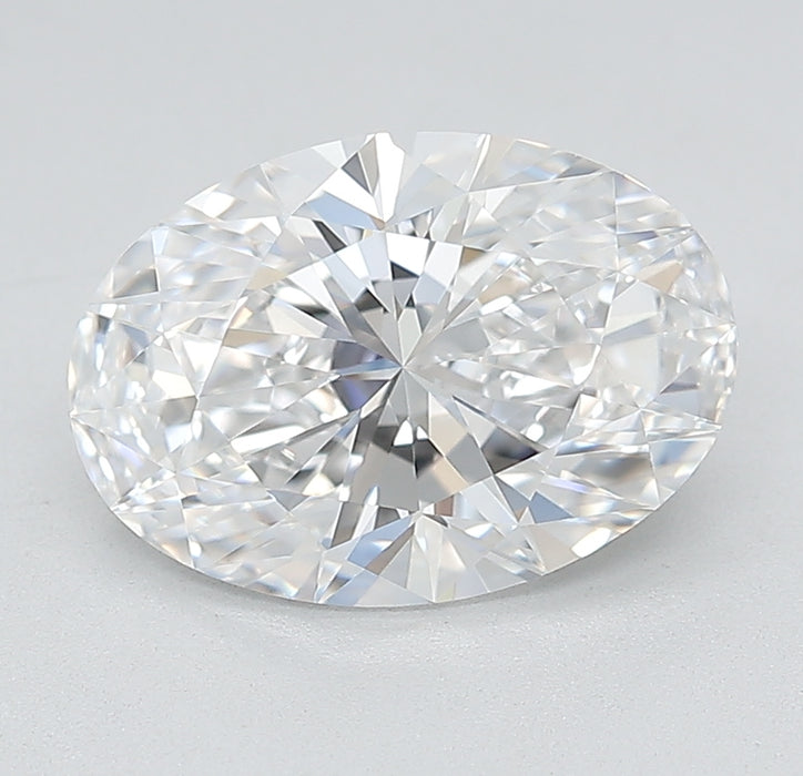 2.84000 D FL BG Select Lab Grown Oval Diamond