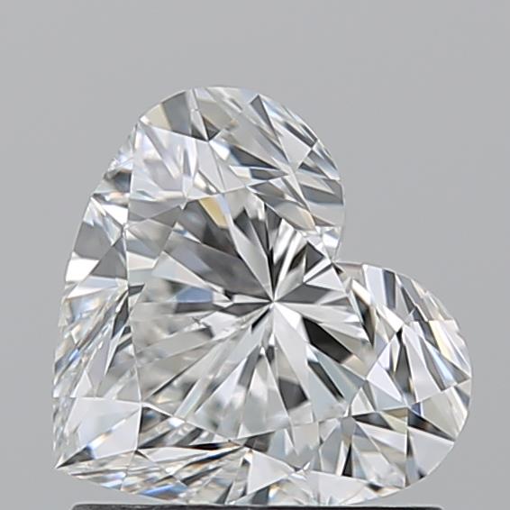 1.200 F SI2 Virtual Selection Heart Diamond