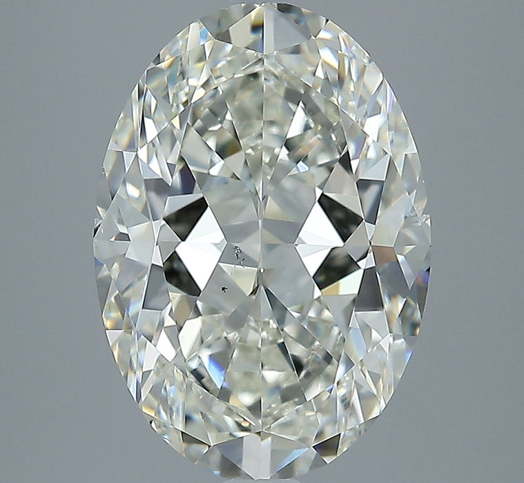 3.70ct Oval J SI1 Natural Diamond