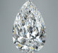 3.97ct Pear E SI1 Natural Diamond