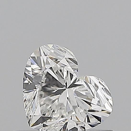 0.500 F VVS2 Virtual Selection Heart Diamond
