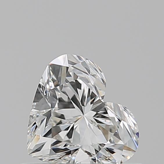0.500 H VVS1 Virtual Selection Heart Diamond