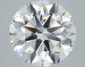 3.80ct Round H VS1 Natural Diamond