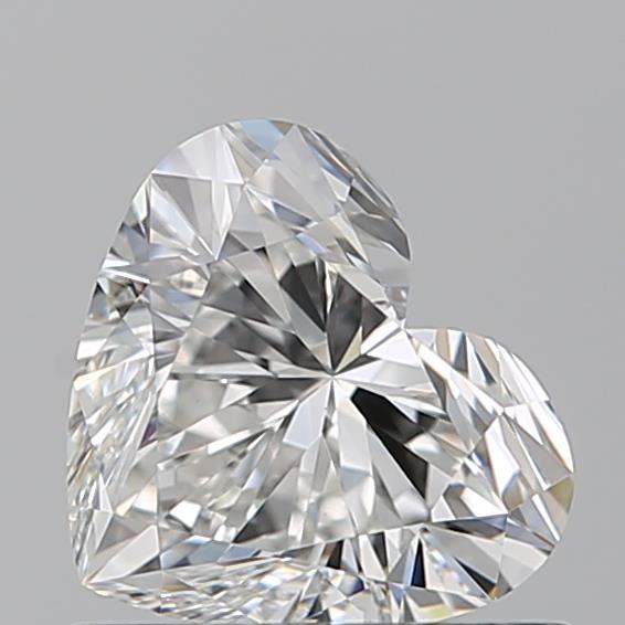 0.810 F VVS2 Virtual Selection Heart Diamond