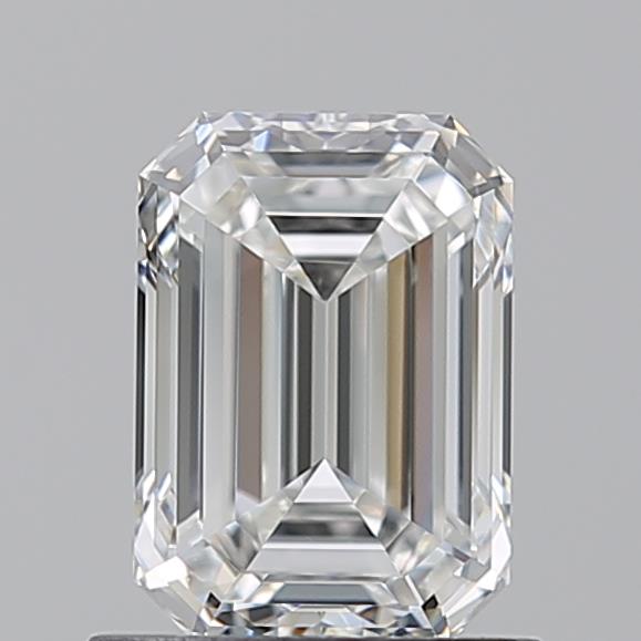 1.010 G VVS2 Virtual Selection Emerald Diamond