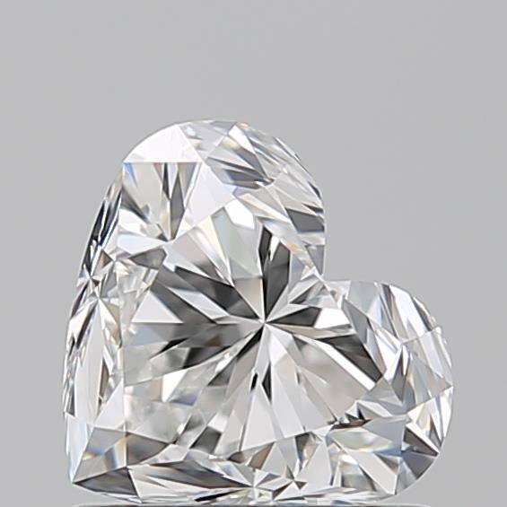 1.020 F VVS2 Virtual Selection Heart Diamond