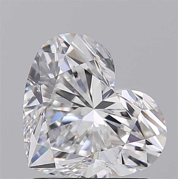 1.500 D VVS2 Virtual Selection Heart Diamond