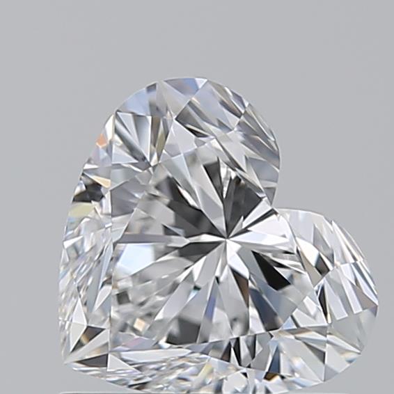 1.020 E VVS2 Virtual Selection Heart Diamond