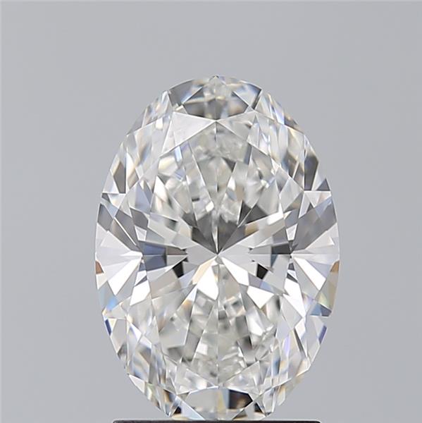 2.010 F VVS1 Virtual Selection Oval Diamond