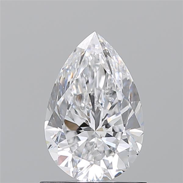 1.010 D SI1 Virtual Selection Pear Diamond