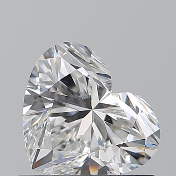 0.760 F VVS2 Virtual Selection Heart Diamond