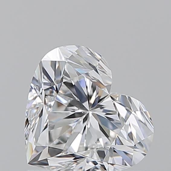 1.010 E VS1 Virtual Selection Heart Diamond