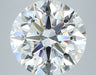 5.01ct Round F VS2 Natural Diamond