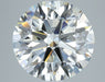 4.30ct Round H VS2 Natural Diamond