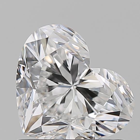 1.010 E VVS2 Virtual Selection Heart Diamond