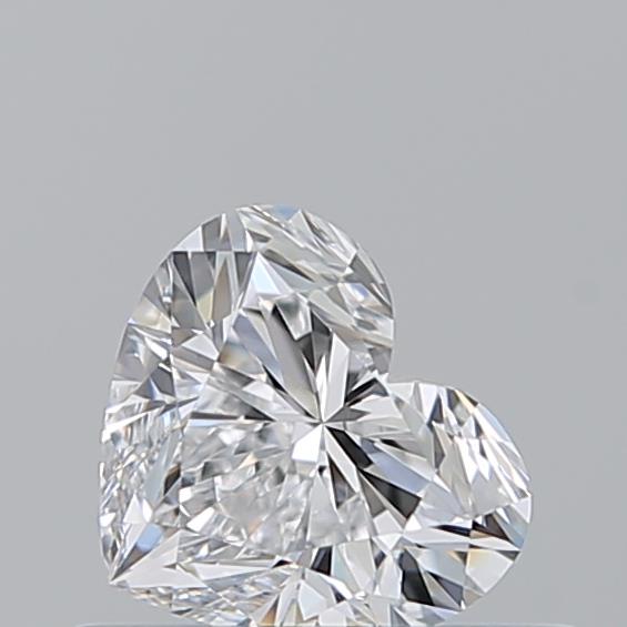 0.500 D VVS2 Virtual Selection Heart Diamond