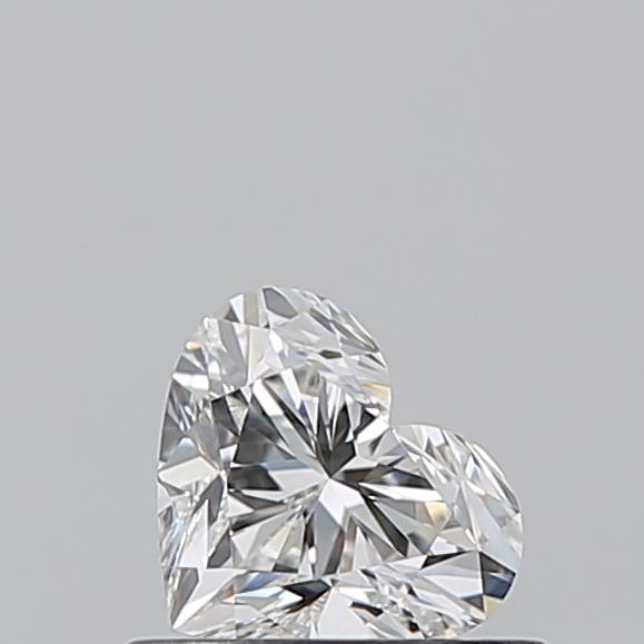 0.510 F VVS2 Virtual Selection Heart Diamond