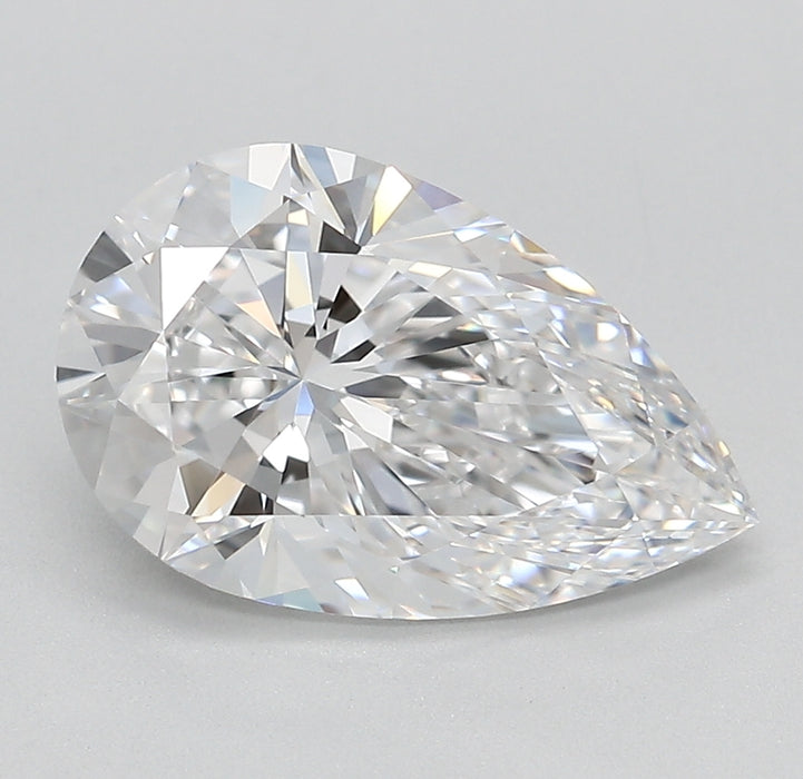 3.10000 D VVS1 BG Select Lab Grown Pear Diamond