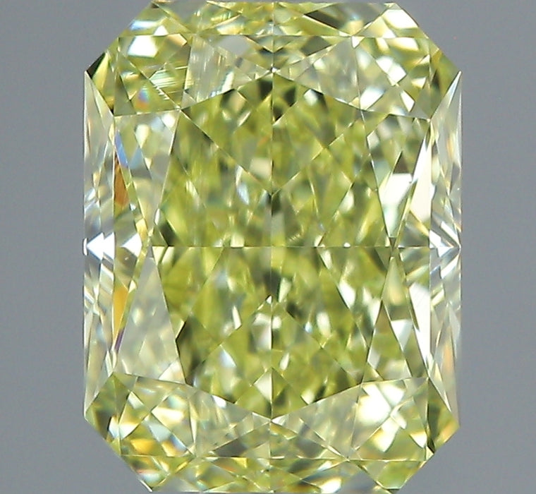 1.52ct Radiant FY VS1 Natural Diamond