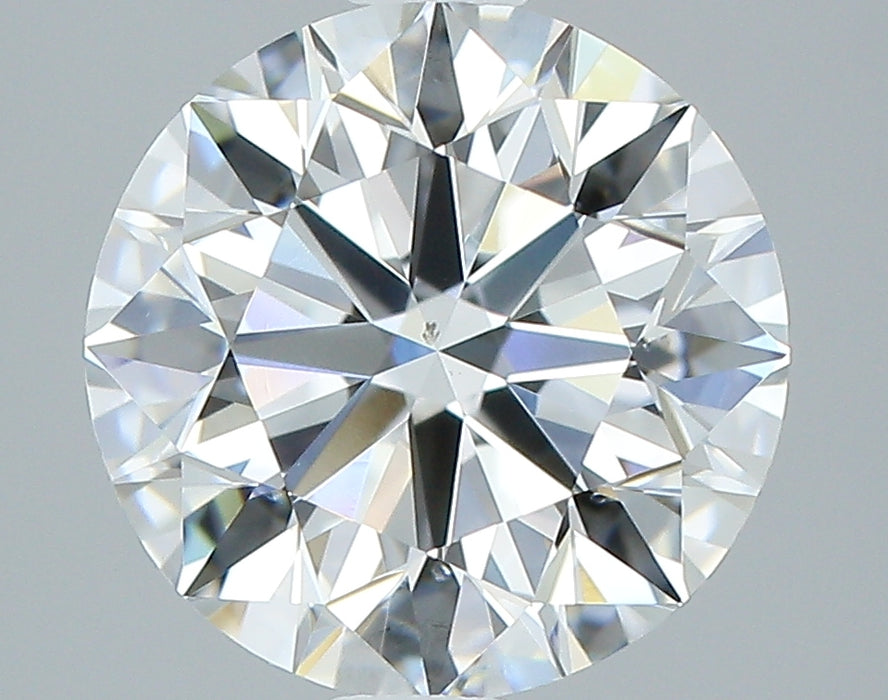 1.60ct Round F SI1 Natural Diamond