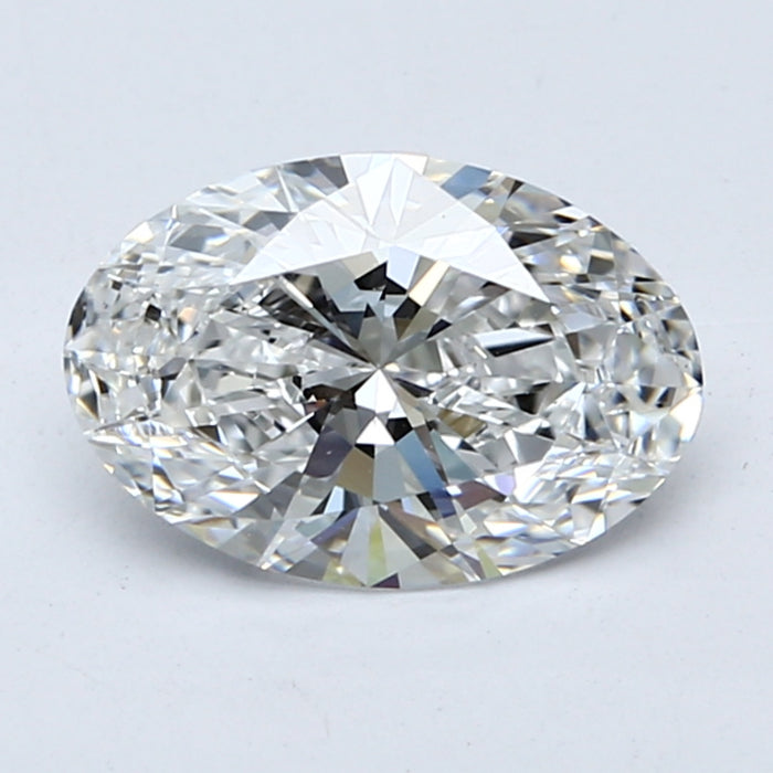 4.05000 D VS2 BG Select Lab Grown Oval Diamond