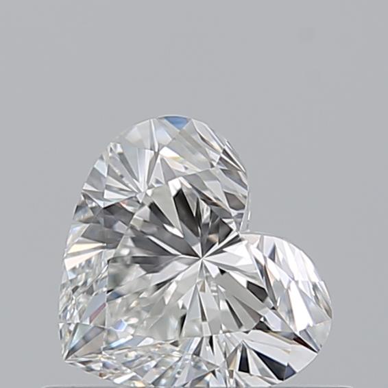 0.520 G VVS1 Virtual Selection Heart Diamond