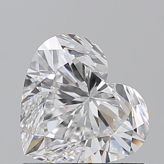 1.010 E VS1 Virtual Selection Heart Diamond