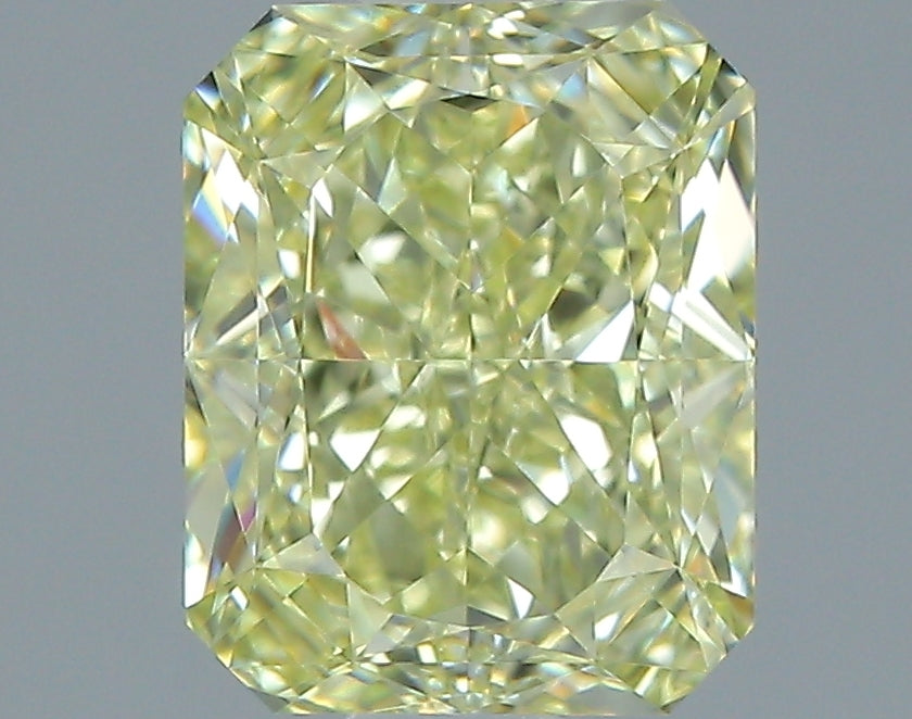 1.30ct Radiant FY VVS1 Natural Diamond
