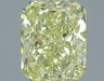 1.30ct Radiant FY VVS1 Natural Diamond