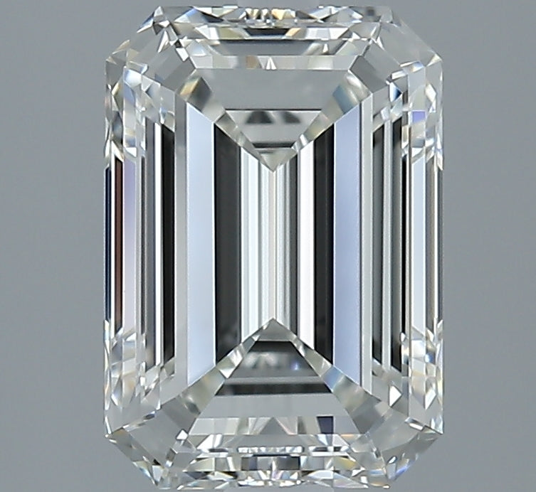 1.89ct Emerald H IF Natural Diamond