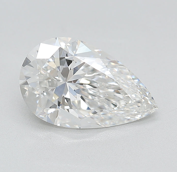 2.60000 E VS1 BG Select Lab Grown Pear Diamond