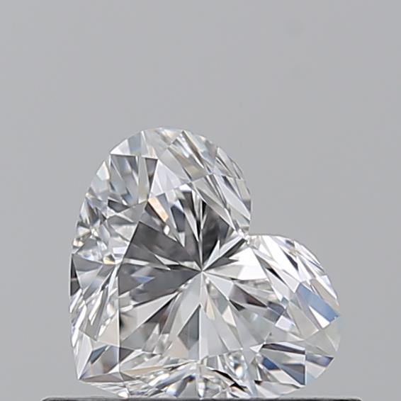 0.530 F VVS2 Virtual Selection Heart Diamond