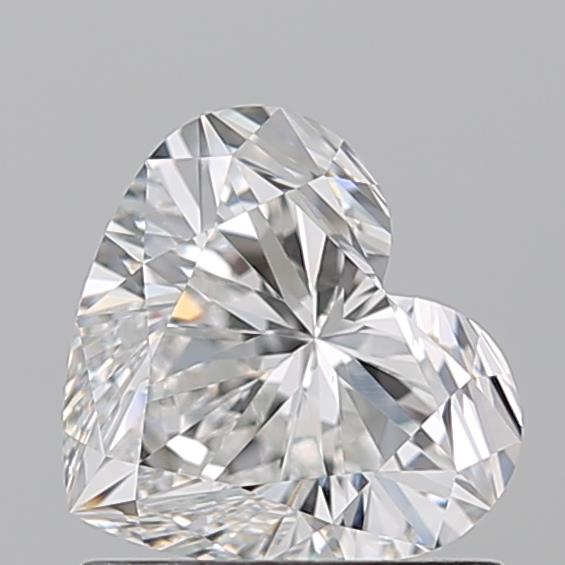 1.010 E VS1 Virtual Selection Heart Diamond
