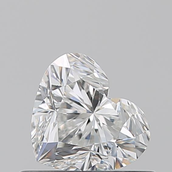 0.550 F VVS2 Virtual Selection Heart Diamond