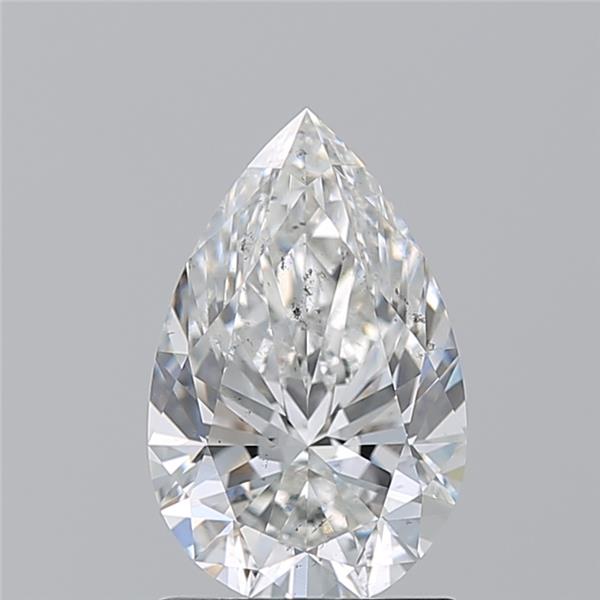 1.500 F SI2 Virtual Selection Pear Diamond