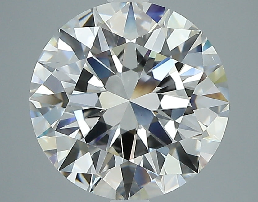 2.91ct Round E VS2 Natural Diamond
