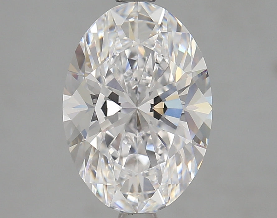 3.55000 F VVS2 BG Select Lab Grown Oval Diamond