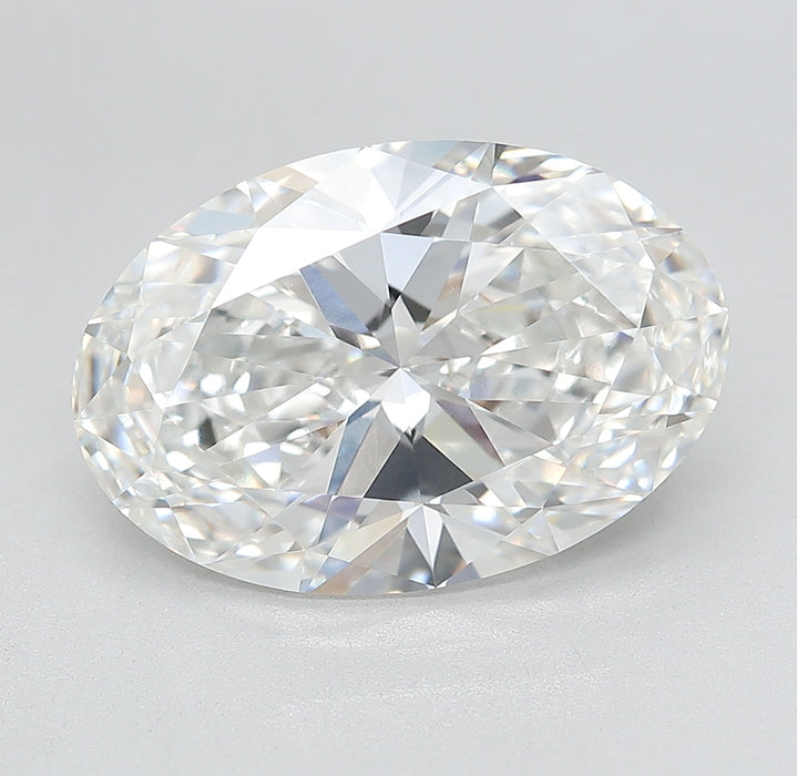 6.41000 F VVS2 BG Select Lab Grown Oval Diamond