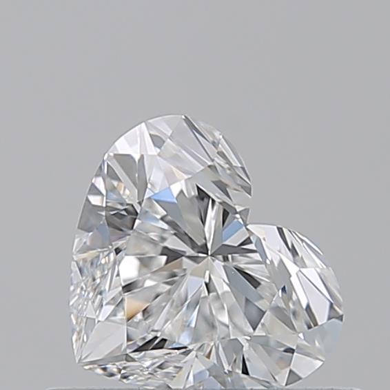 0.530 E VVS2 Virtual Selection Heart Diamond
