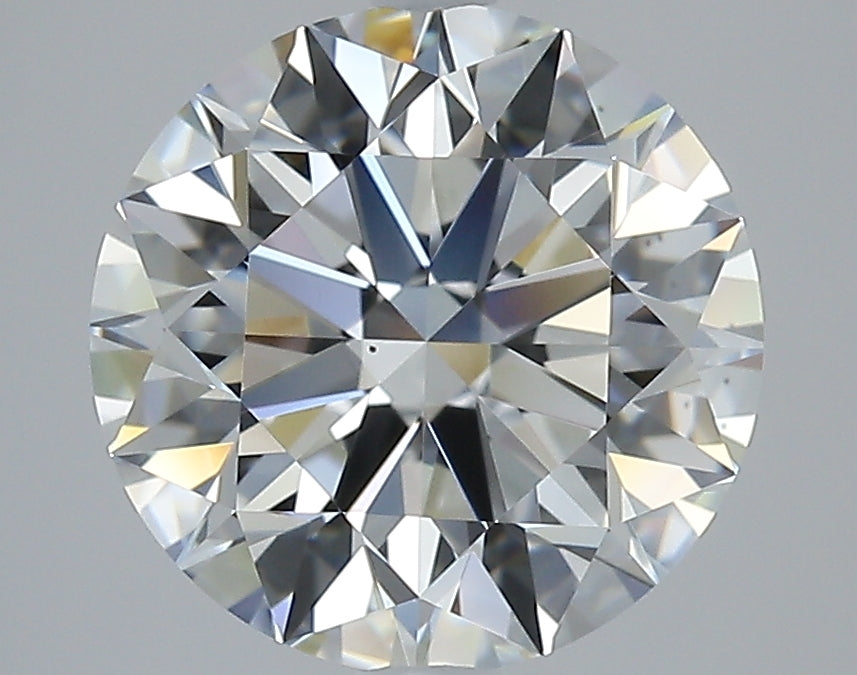 2.72ct Round F VS2 Natural Diamond