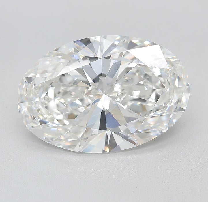 9.87000 F VVS2 BG Select Lab Grown Oval Diamond