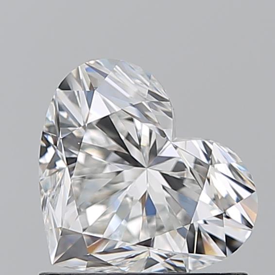 1.010 F VS1 Virtual Selection Heart Diamond