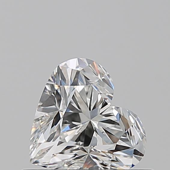 0.500 G VVS1 Virtual Selection Heart Diamond